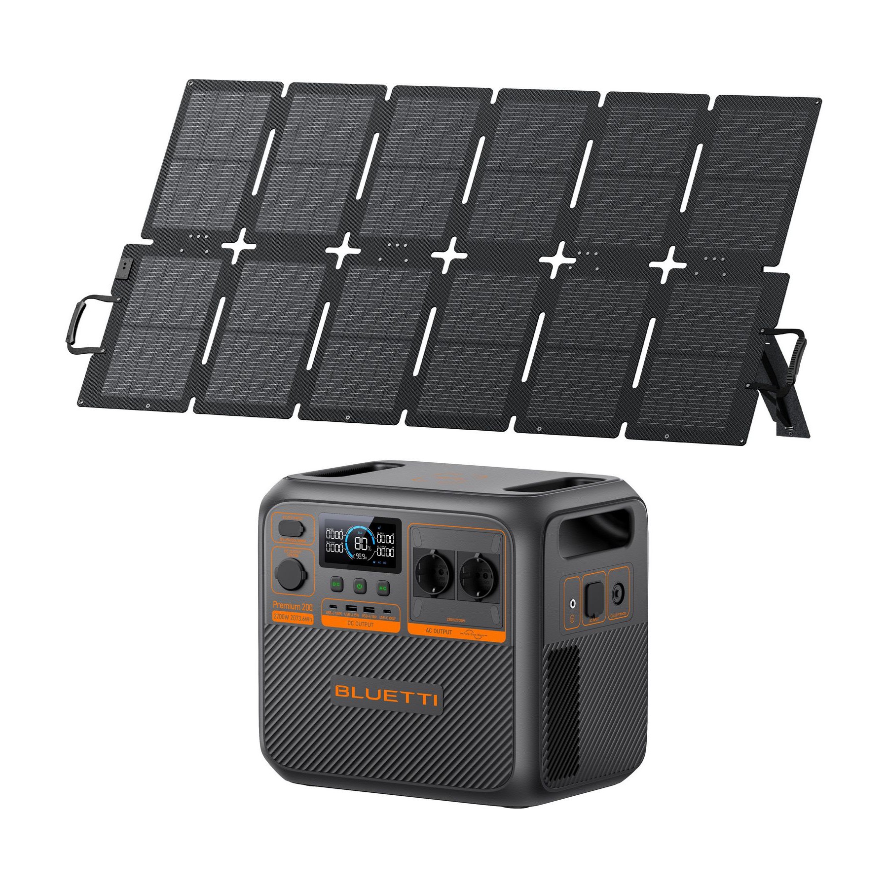 Batterie nomade BLUETTI KIT AC270P+SORA 220
