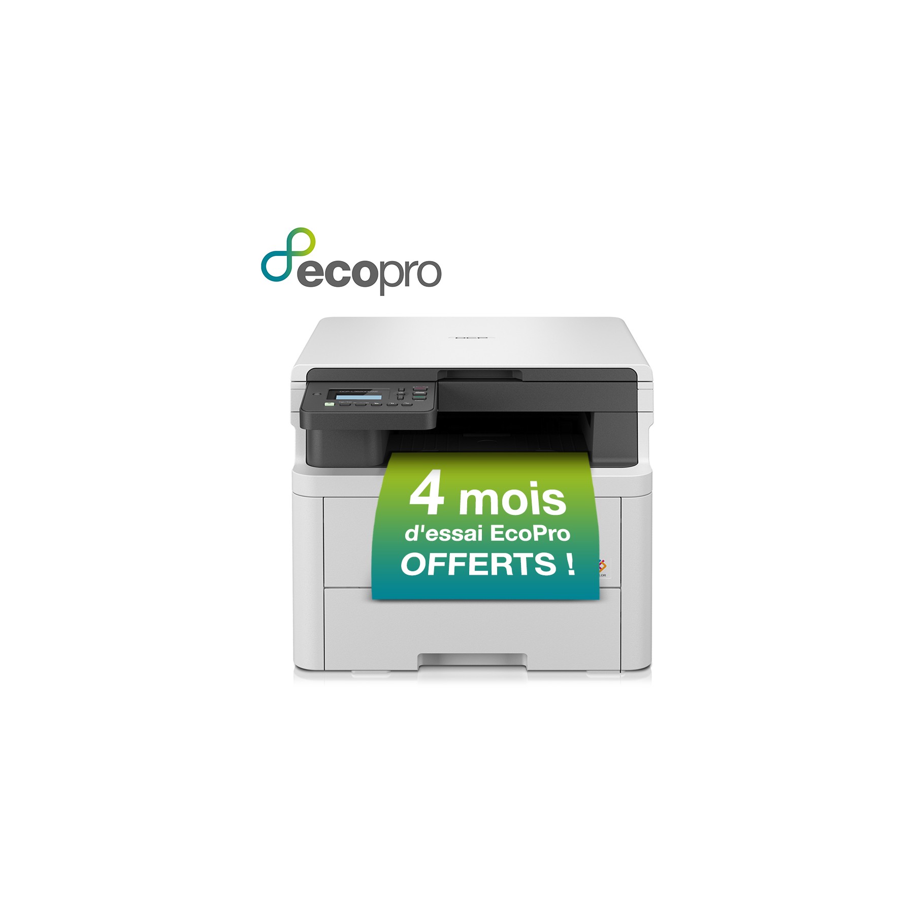 Imprimante multifonction BROTHER DCP-L3520CDWE éligible à EcoPro