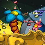 Jeu PS4 NAMCO Worms Battlegrounds