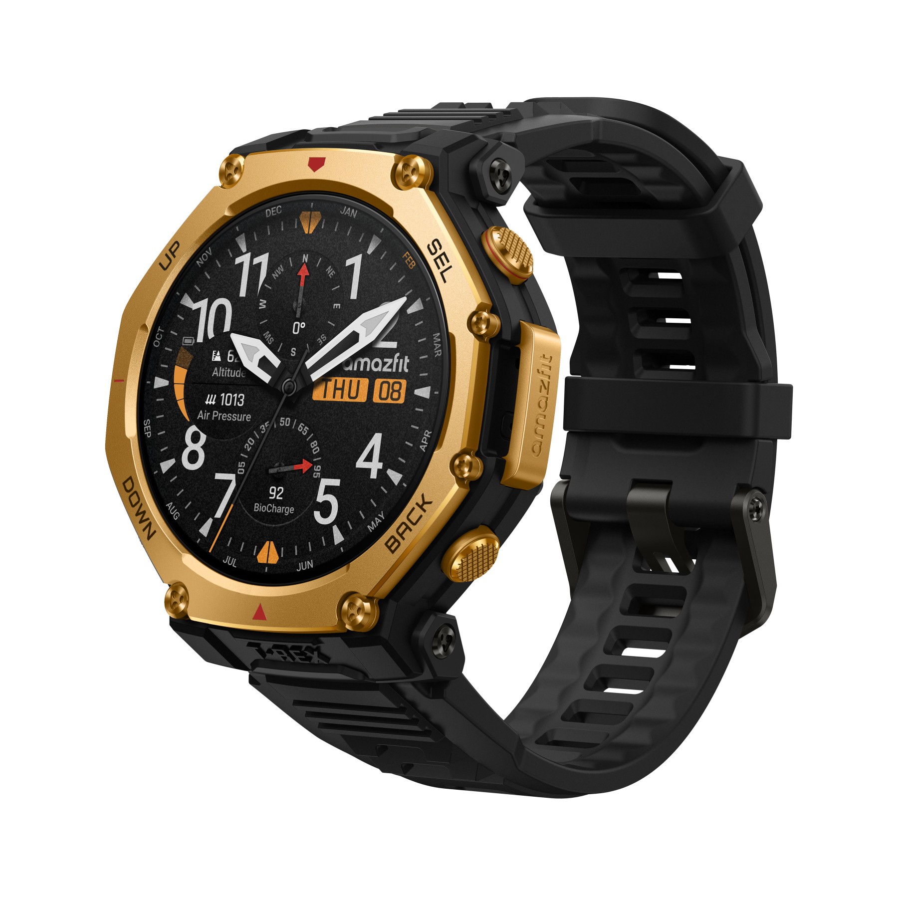 Montre sport AMAZFIT T-Rex 3 Pro 48mm Black-Gold