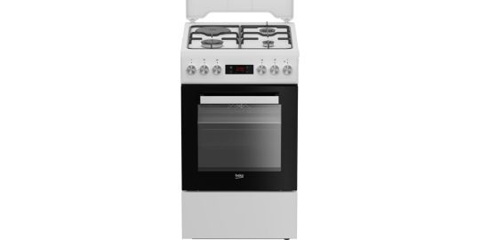 Cuisinière mixte BEKO FSE53321WCS