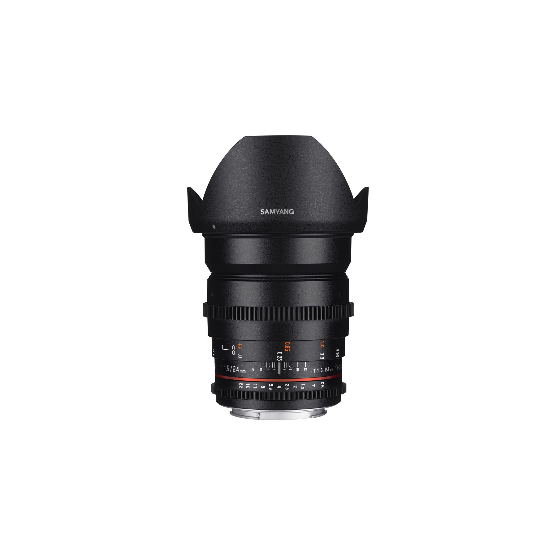 Objectif pour Reflex SAMYANG 24mm T2.2 ED AS UMC CS VDSLR II Nikon