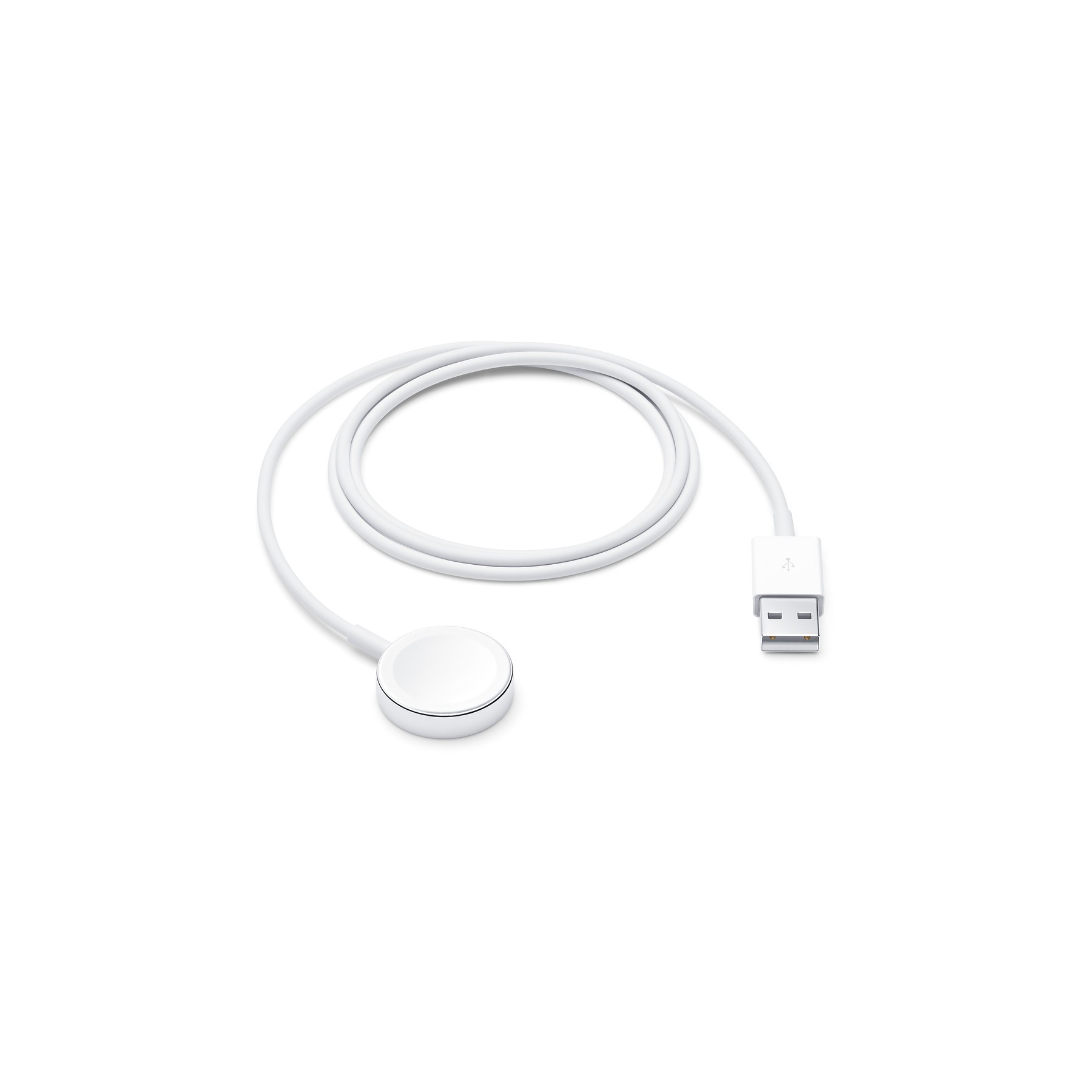 Chargeur induction APPLE magnétique Apple Watch 1m USB A