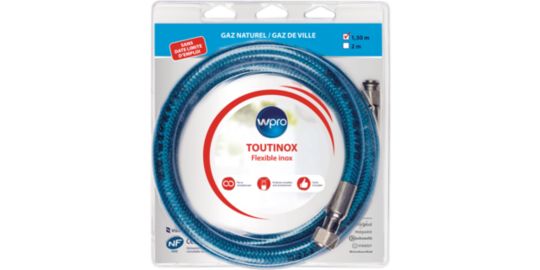 Tuyaux gaz WPRO TNE150 gaz naturel 1.50m illimité