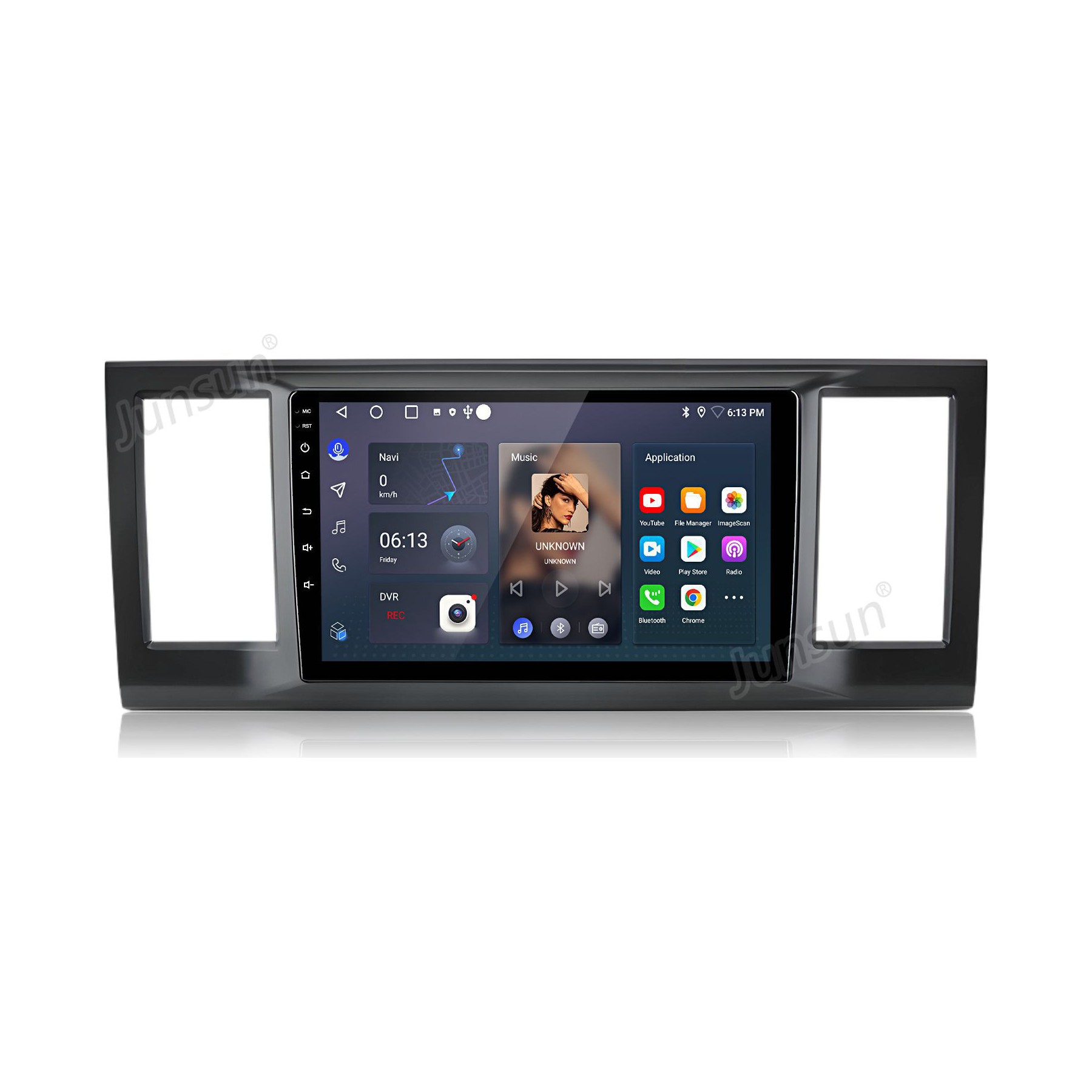 Autoradio connecté JUNSUN pour VW Caravelle 2015-2020 128G Carplay
