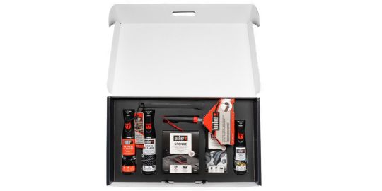 Nettoyant barbecue WEBER Kit de nettoyage bbq charbon emaill