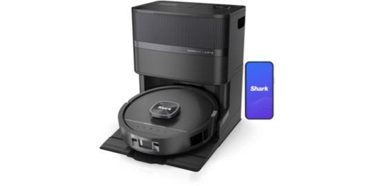 Aspirateur robot SHARK PowerDetect UV Reveal Noir RV3000XEEU