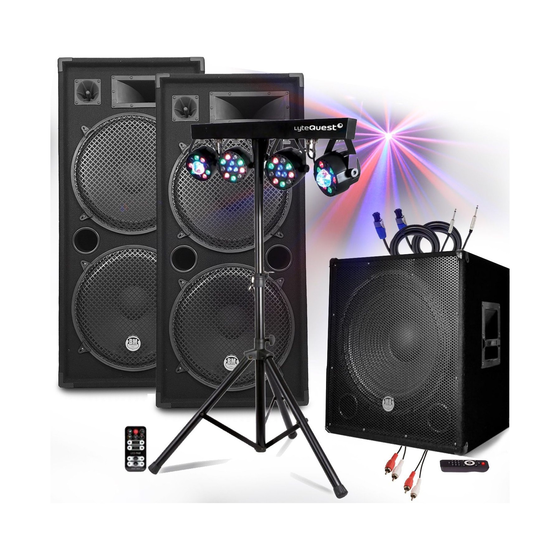 Pack sono KOOL.STAR Pack SONO BM SONIC MEGA BASSES 3200W Cai