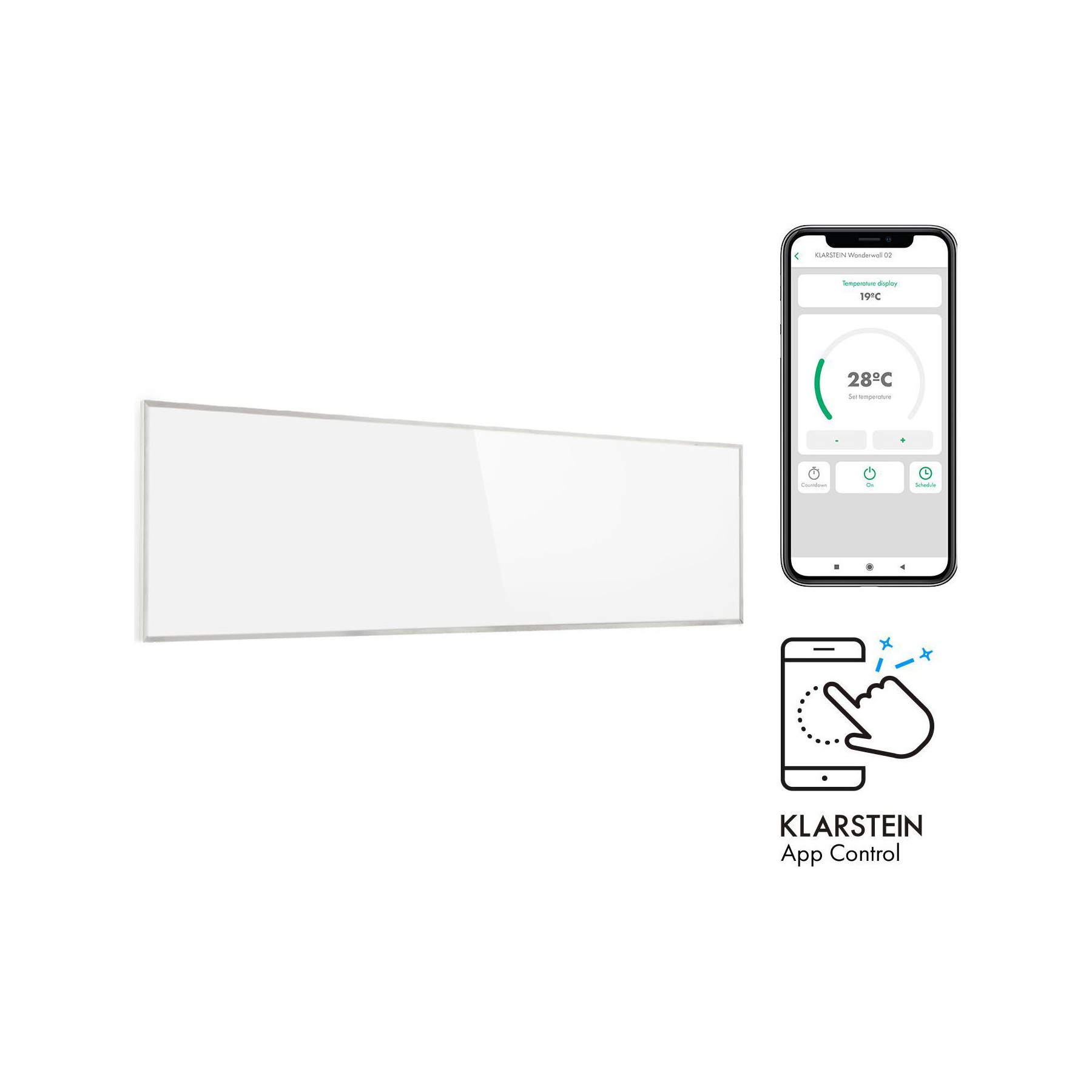 Chauffage infrarouge KLARSTEIN Wonderwall Smart