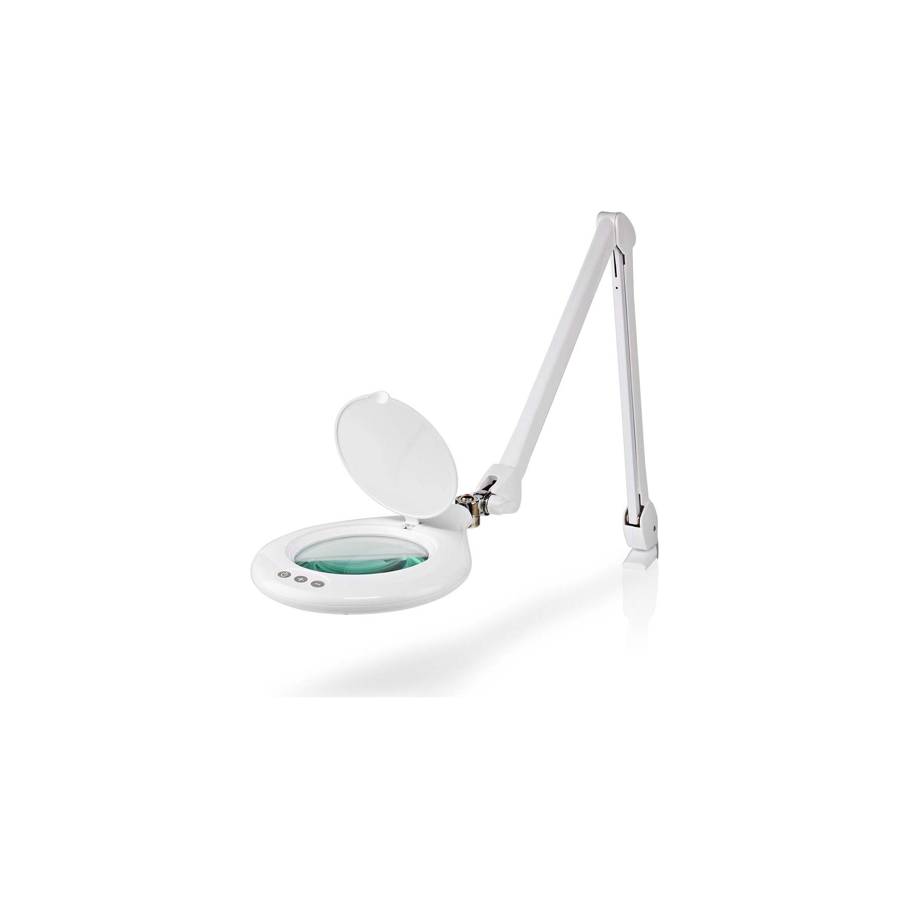 Lampe LED NEDIS LED 10W 660lm 6500K Grossissante à Pince