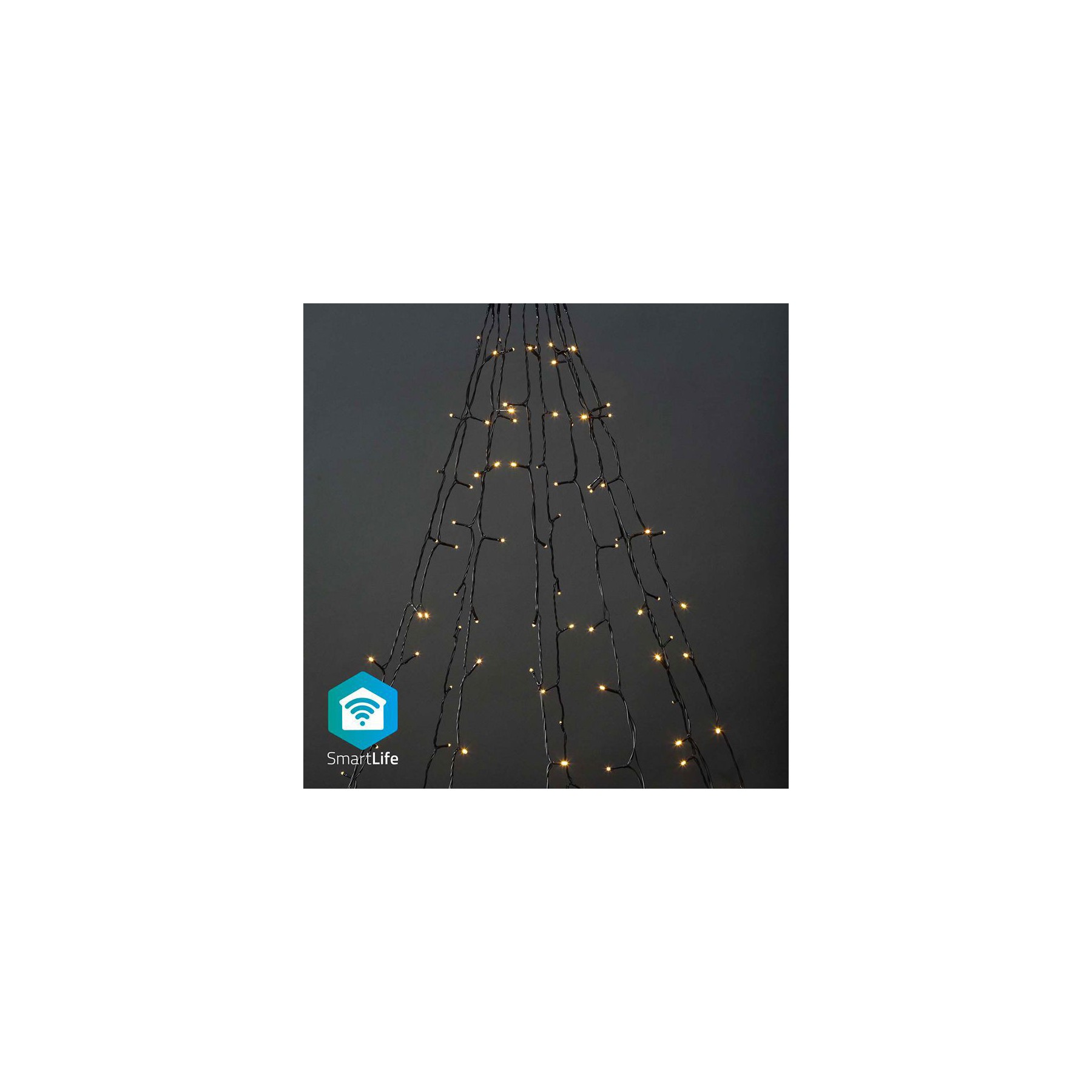Guirlande lumineuse NEDIS Arbre à suspendre Wi-Fi 200 LED's