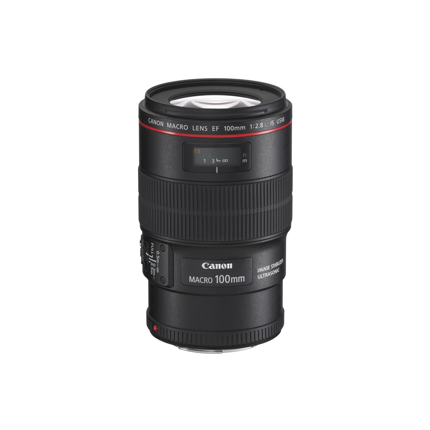 Objectif pour Reflex Plein Format CANON EF 100mm f/2.8 L IS Macro USM