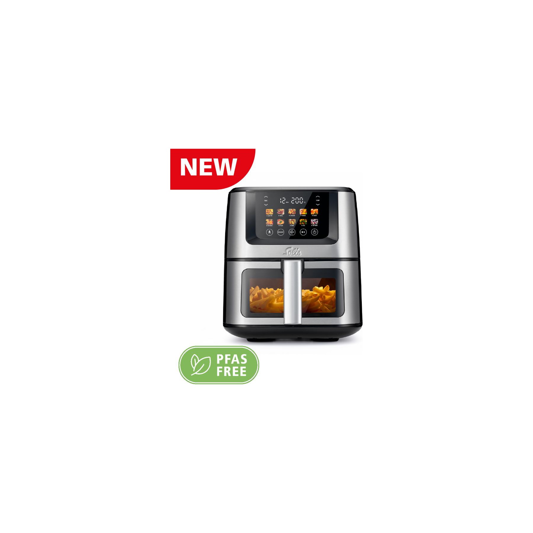 Friteuse sans huile SOLIS Air Fry & Dry XL ARGENT (Type 8002)