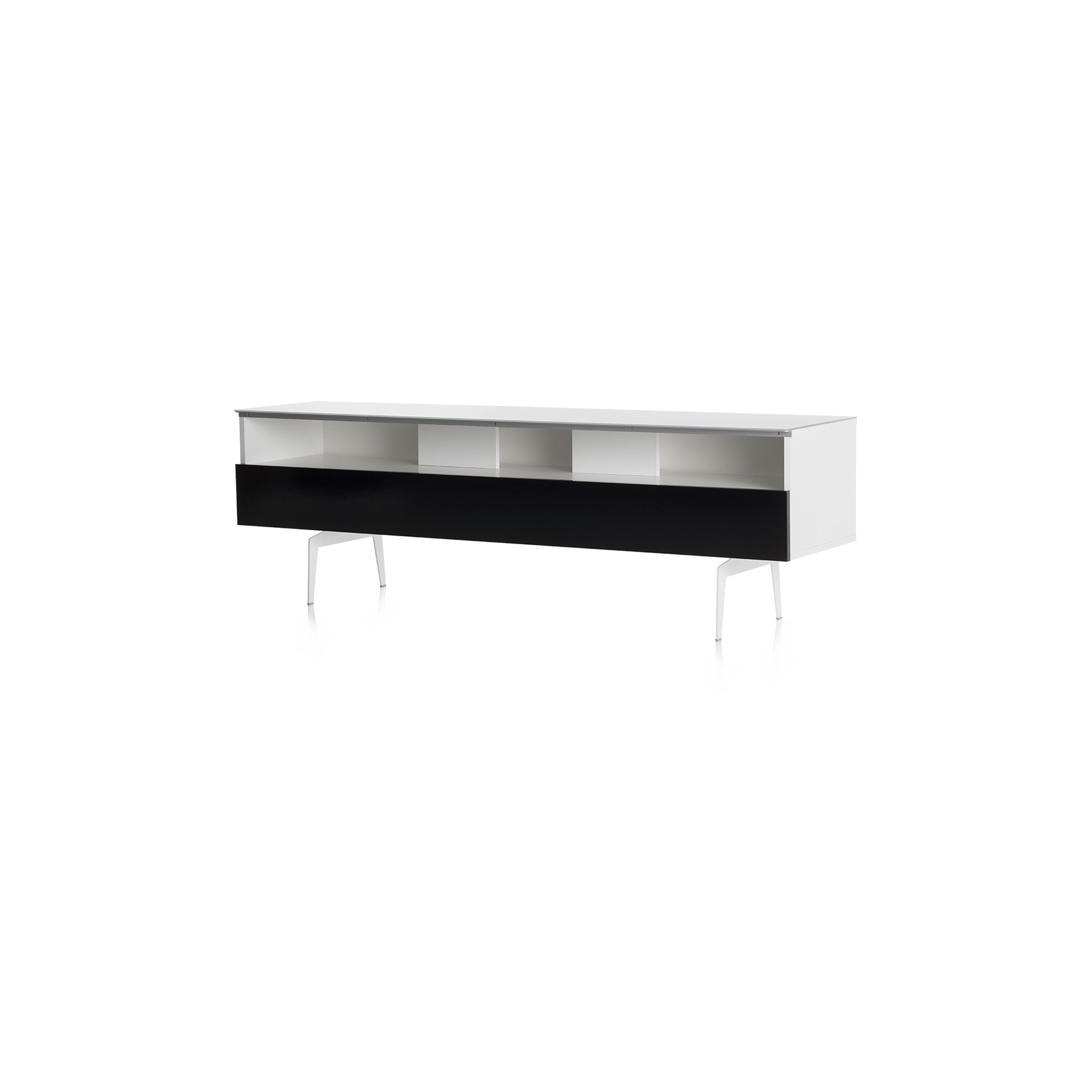 Meuble TV MELICONI Salamanque 160 cm blanc