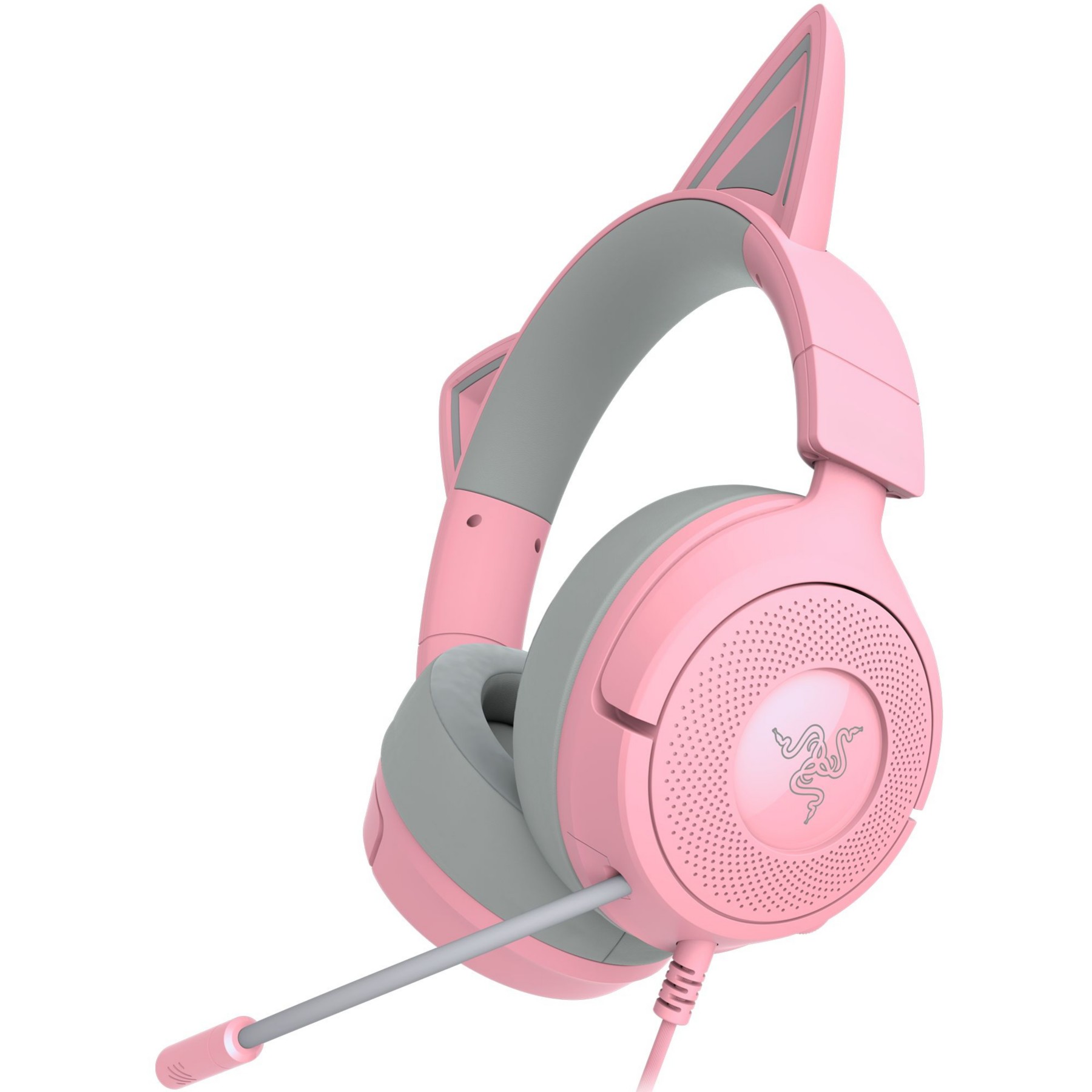 Casque gamer RAZER KRAKEN KITTY V3 X QUARTZ