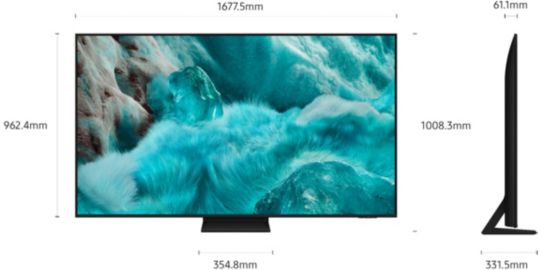 TV QLED SAMSUNG TQ75Q7F5 2025