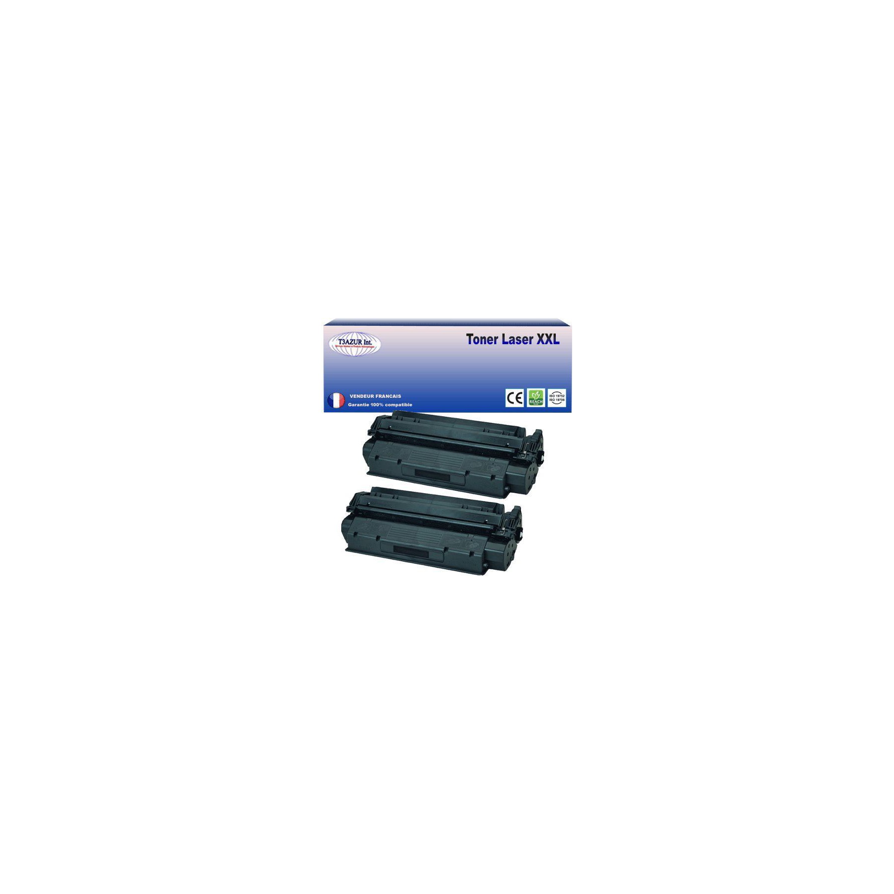 Toner T3AZUR remplace HP C7115A Noir - 2 500p
