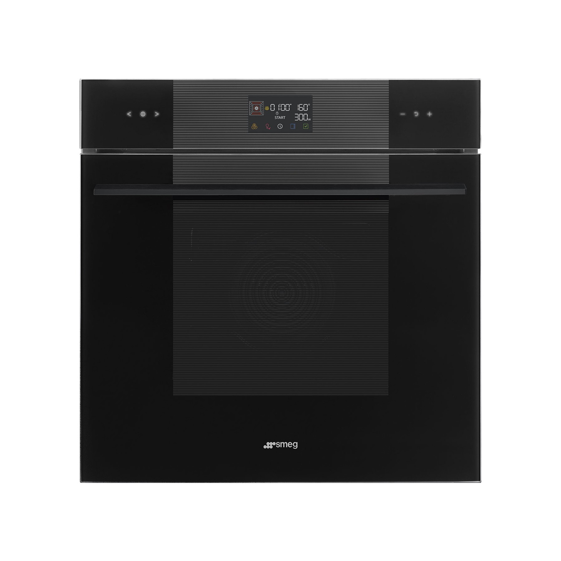 Four micro onde combiné SMEG SO6102M2B3 - Hydrolyse - Porte froide - Rails télescopiques - Écran tactile