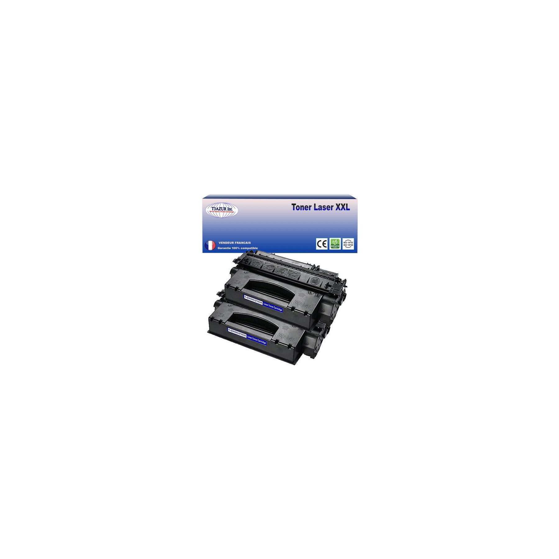 Toner T3AZUR remplace HP Q5949X (49X) Noir - 7 000p