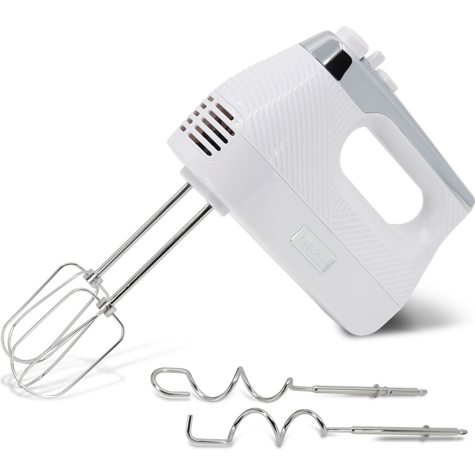 Mixeur BRIEBE Pâtisserie 5 Vitesses + Turbo HM1174WHT