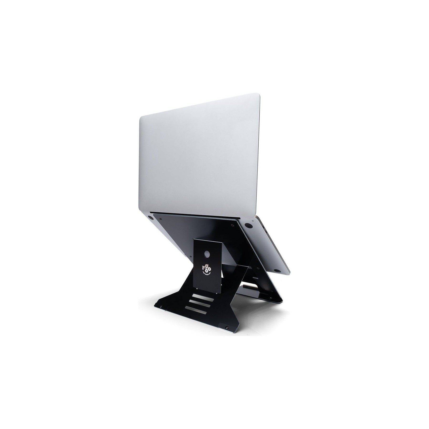 Support ordinateur portable R-GO-TOOLS Document aluminium Hylite  noir