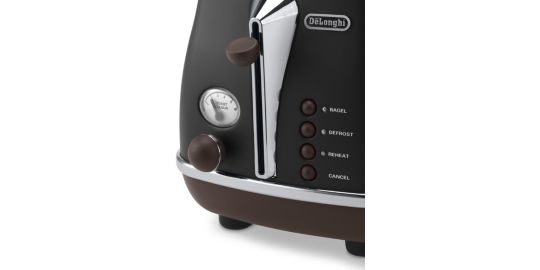 Grille-pain DELONGHI CTOV2103.BK ICONA VINTAGE noir