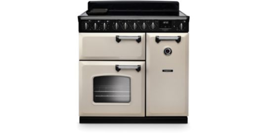 Piano de cuisson induction FALCON NGC TAB IND 90 CM CREME PASTEL CHROME