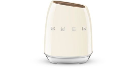 Bloc couteaux SMEG 6 pcs multi-usages crème