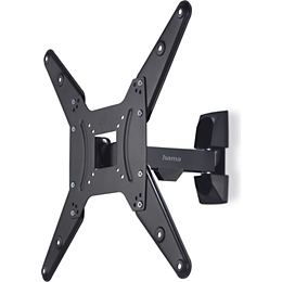 Support mural TV HAMA pivotable, inclinable, 165 cm (65")