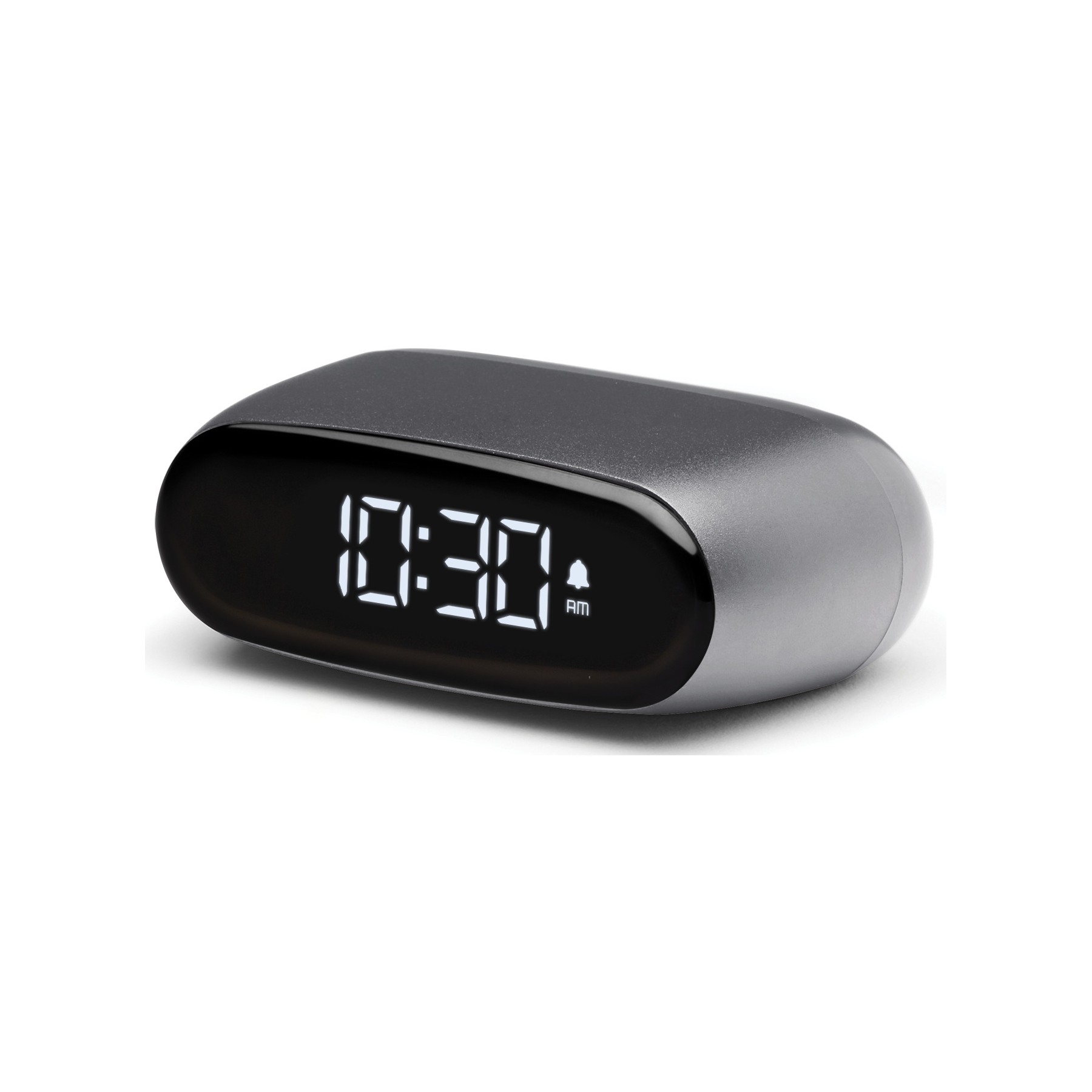 Réveil LEXON Minut ultra-compact Rechargeable Gris