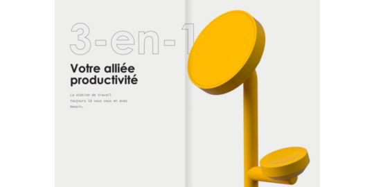 Chargeur CASYX 3 en 1  Charge rapide Qi2 vert