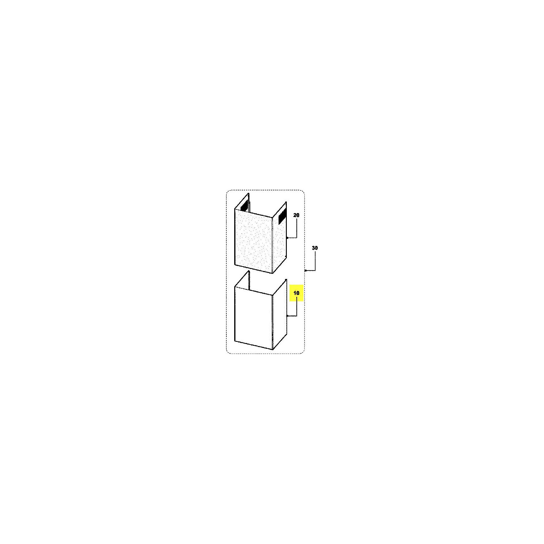 Conduit ARISTON cheminee inferieure inox