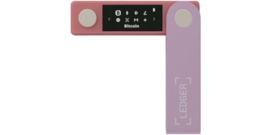 Crypto wallet LEDGER Nano X - Rose Pastel