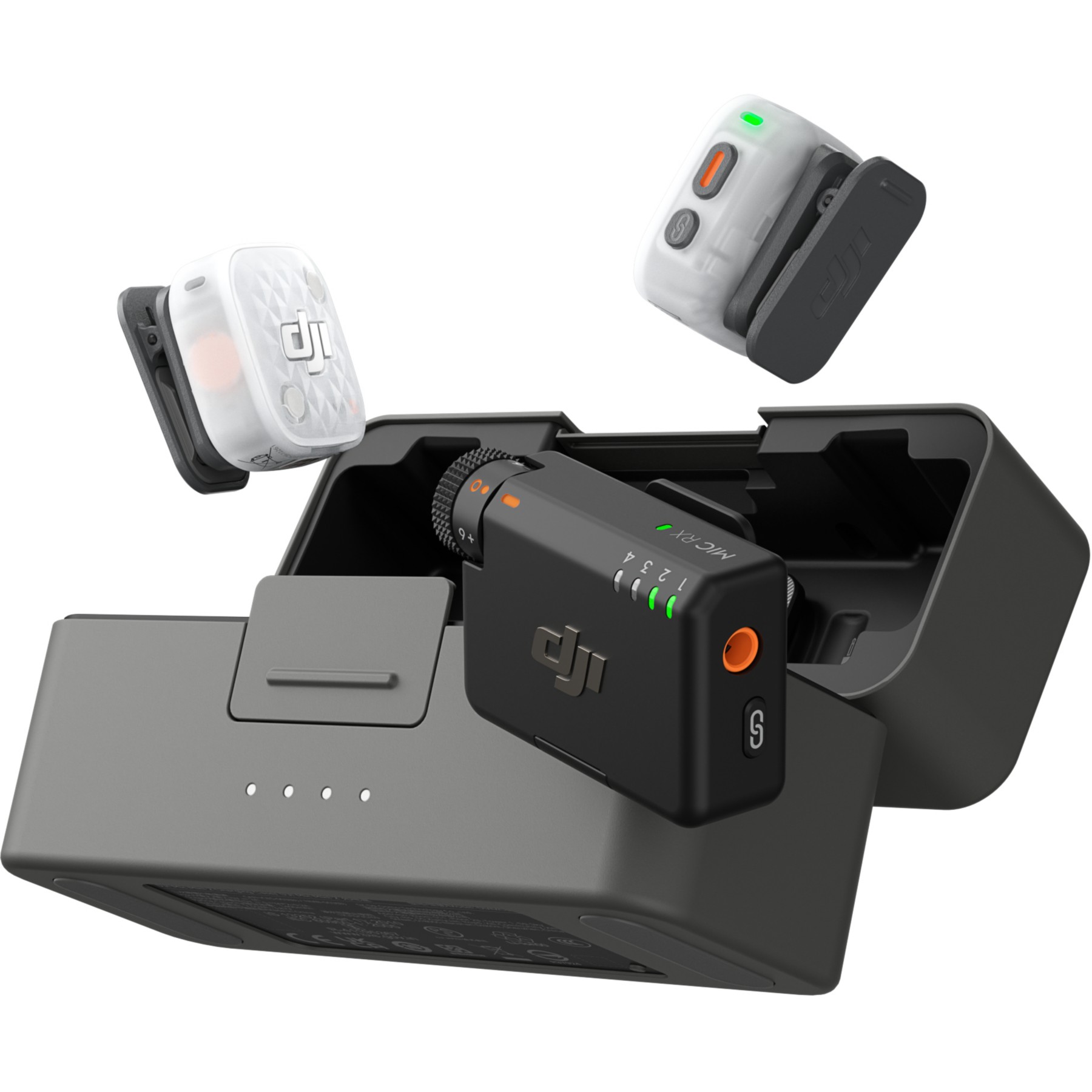 Micro cravate sans fil DJI Mic Mini 2S (2TX + 1 RX + Charging Case)