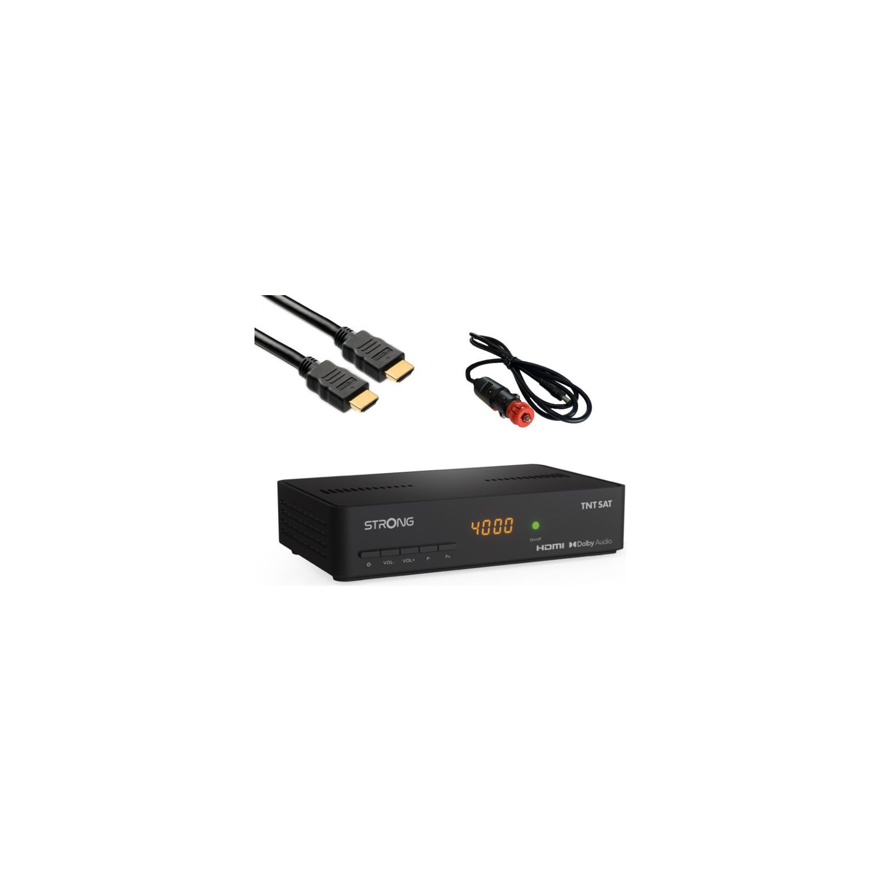 Décodeur satellite STRONG Pack  Srt 7408 Décodeur Satellite Astra