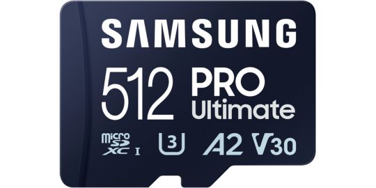 Carte Micro SD SAMSUNG 512 Go Pro Ultimate avec adaptateur