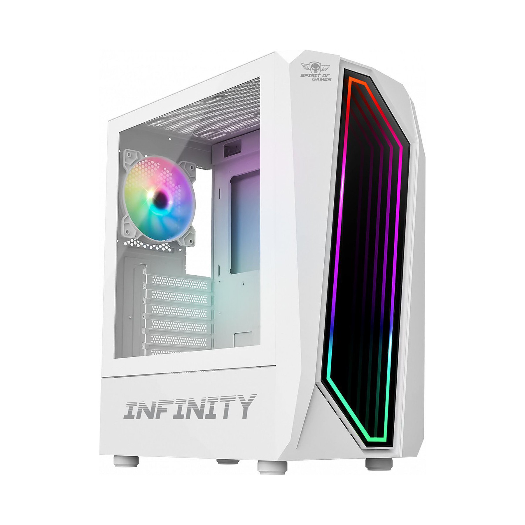 Boitier PC SPIRIT OF GAMER Infinity Artic (Blanc)