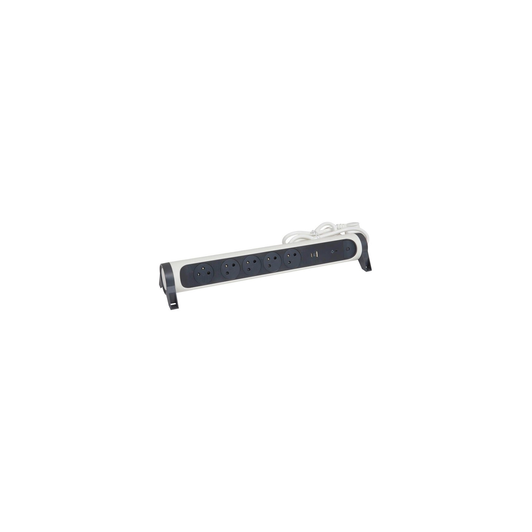 Multiprise LEGRAND FB 5X2P+T PREMIUM PARAFOUDRE USB A+C 1.5