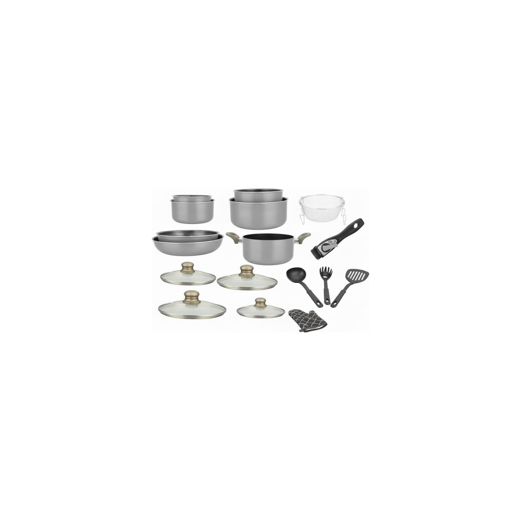 Batterie de cuisine HERZBERG HG8055-CAR