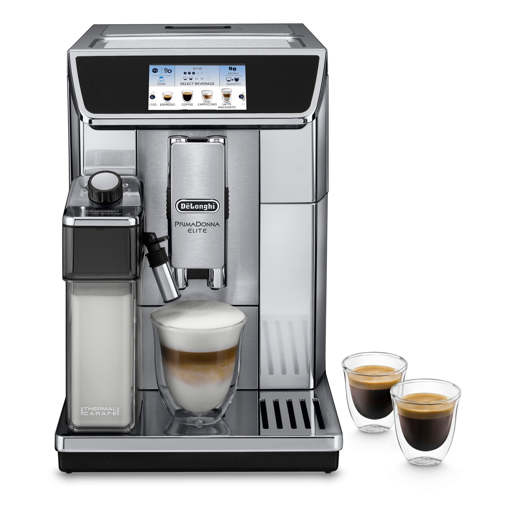 Expresso Broyeur DELONGHI PrimaDonna Elite ecam 650.75.MS connecté