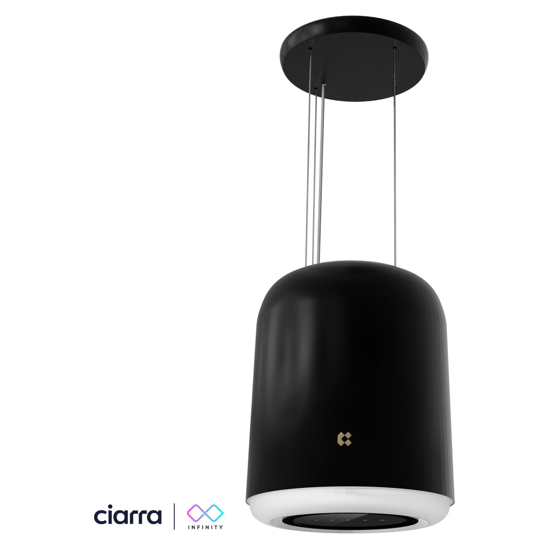 Hotte décorative îlot CIARRA CBCB4833