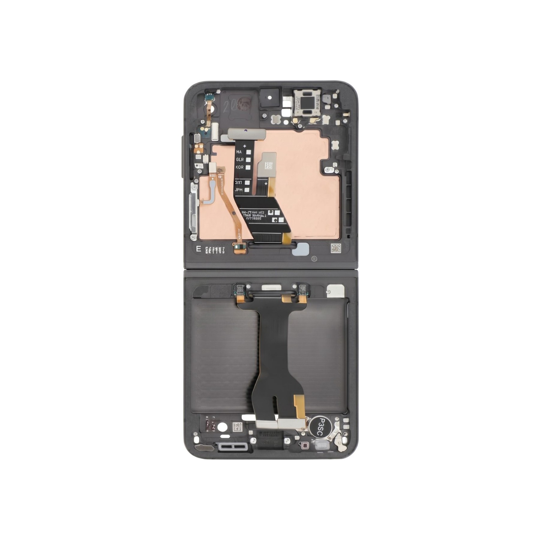 Pièce détachée SAMSUNG pour Galaxy Z Flip 6 Structure Durable