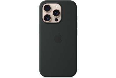 Coque APPLE iPhone 16 Pro MagSafe Noir silicone