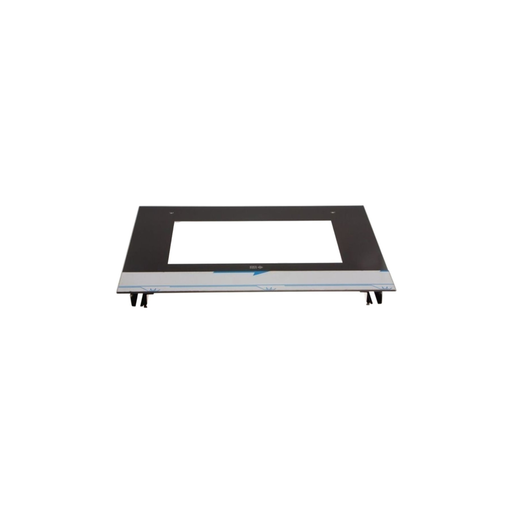 Verre FAR vitre four ext porte noire 595 x 455