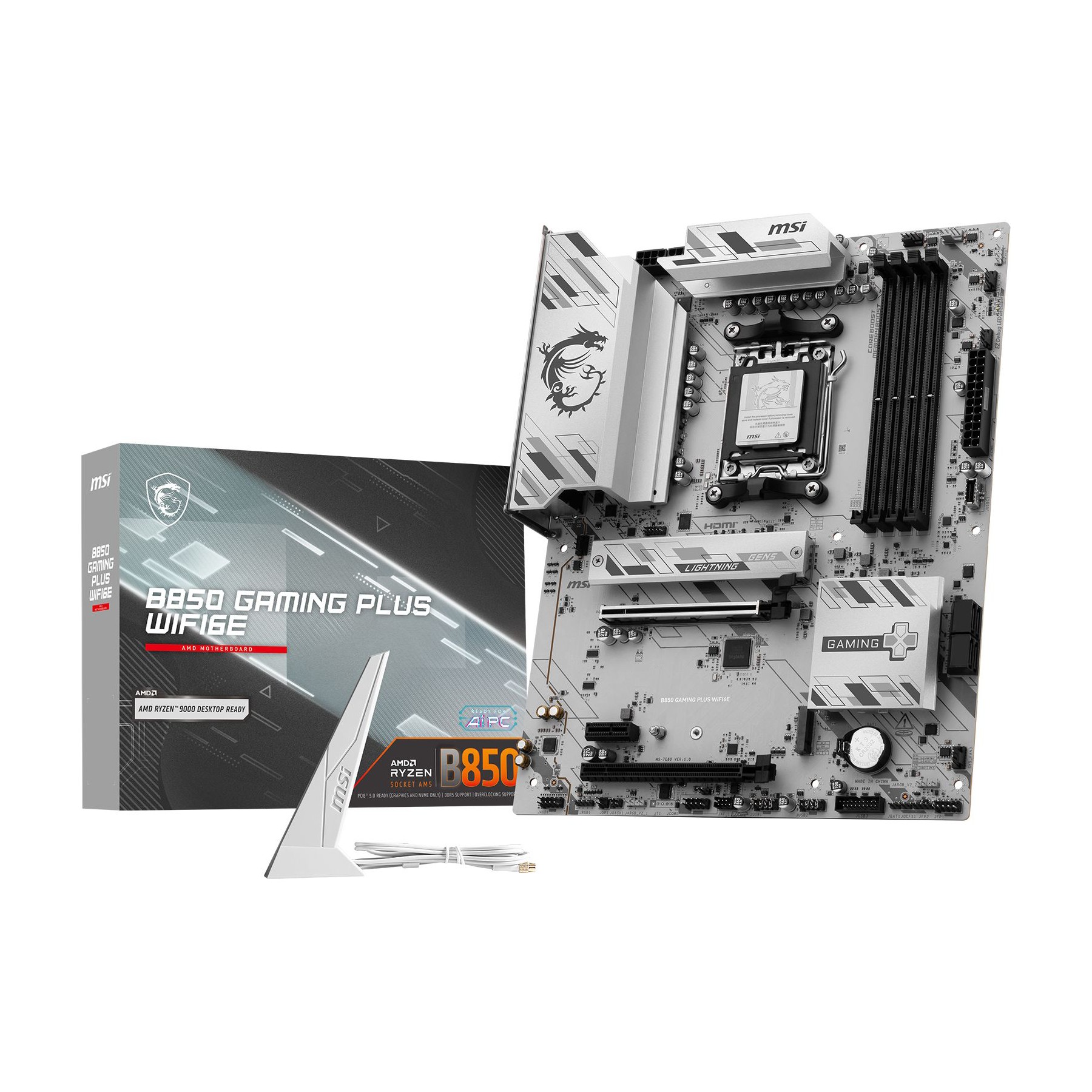 Carte mère MSI MSI B850 GAMING PLUS WIFI6E