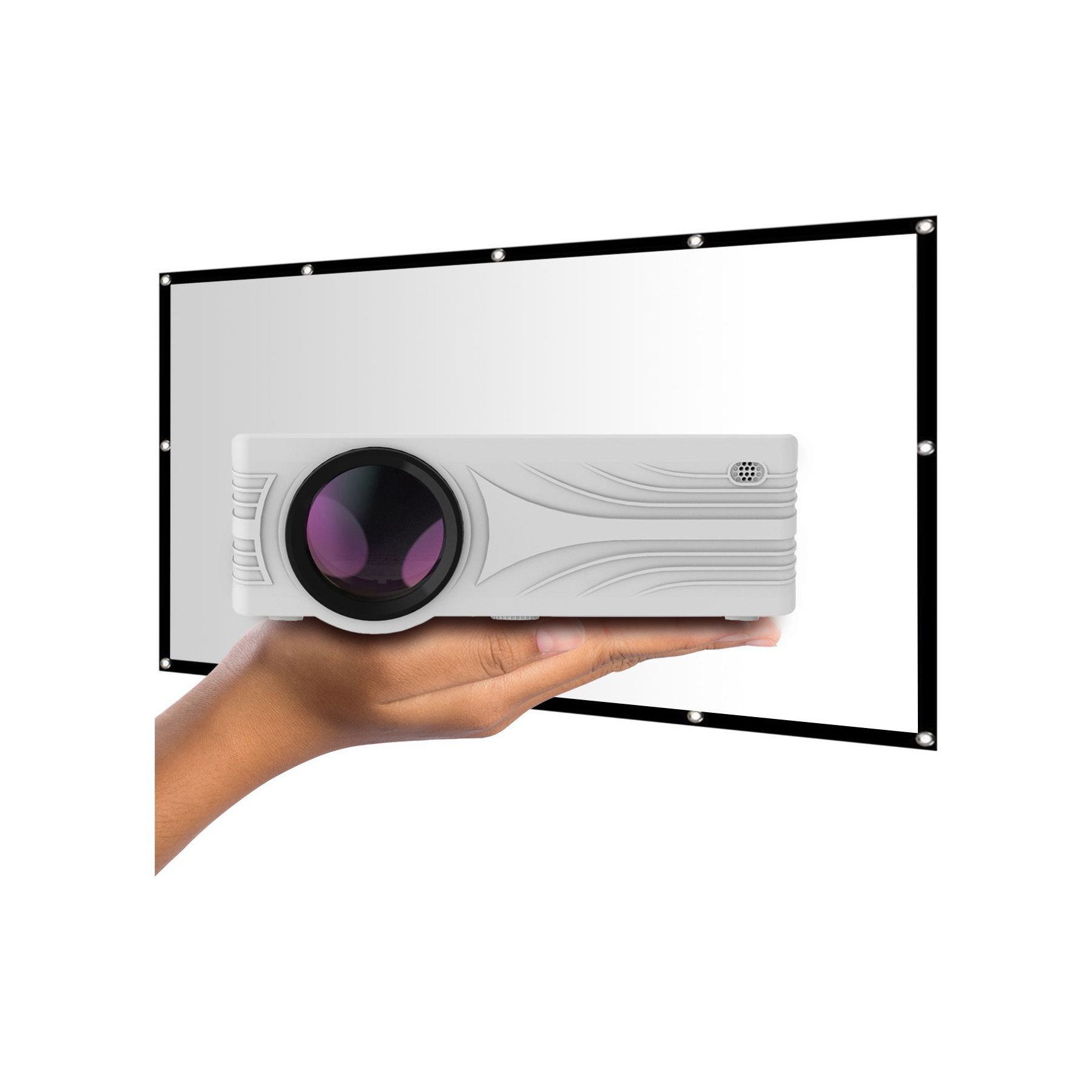Vidéoprojecteur home cinéma LA VAGUE LV-HD200 BUNDLE