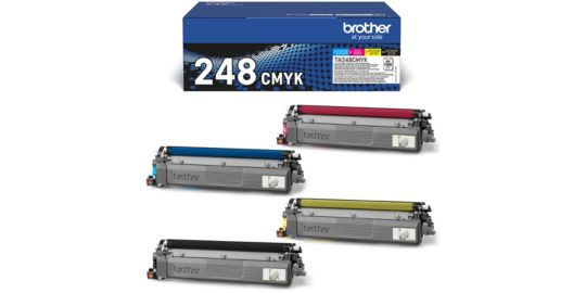 Toner BROTHER PACK 4 COUL TN248 C/M/Y/BK