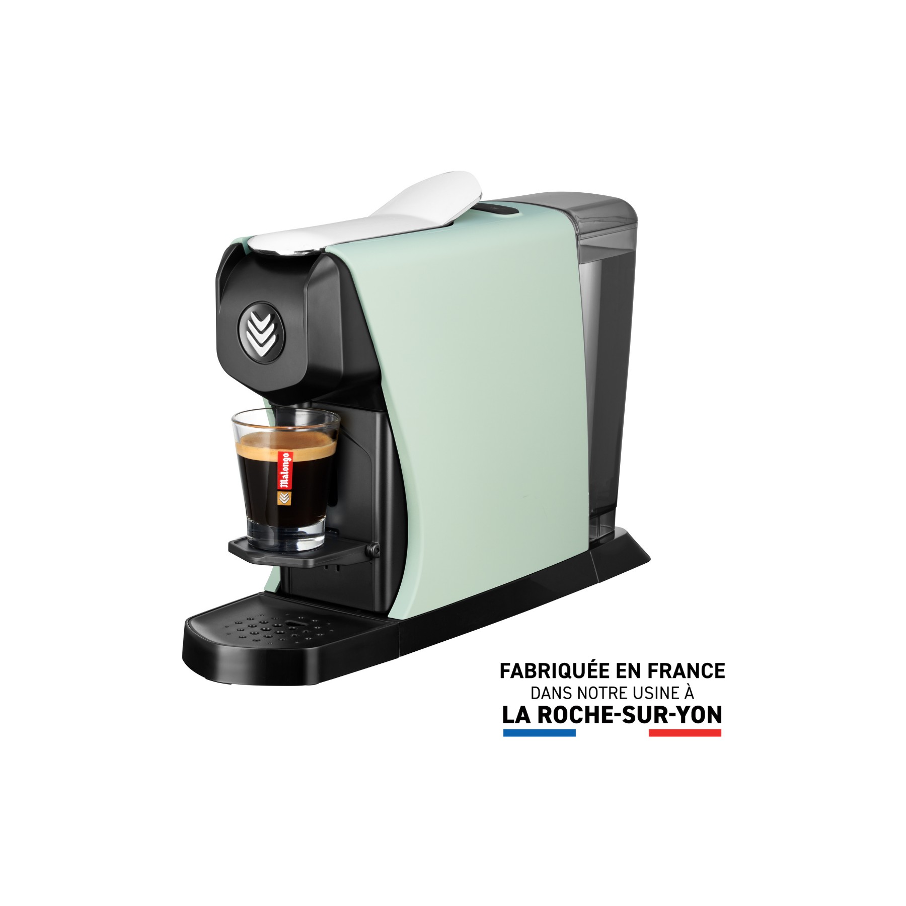 Cafetière à dosette MALONGO EOH VERT TILLEUL PASTEL