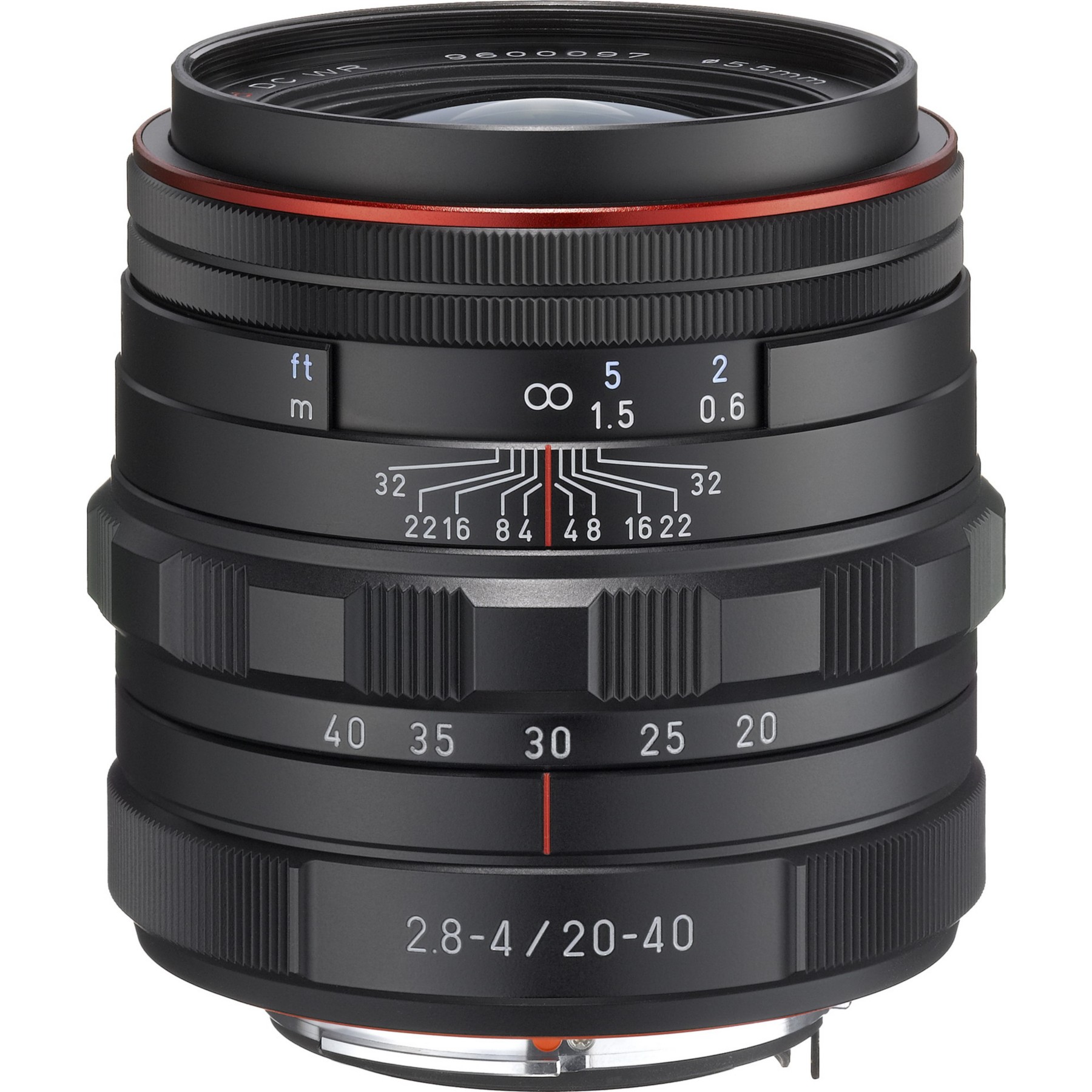 Objectif pour Reflex PENTAX HD DA 20-40mm f/2.8-4 noir ED DC WR Ltd