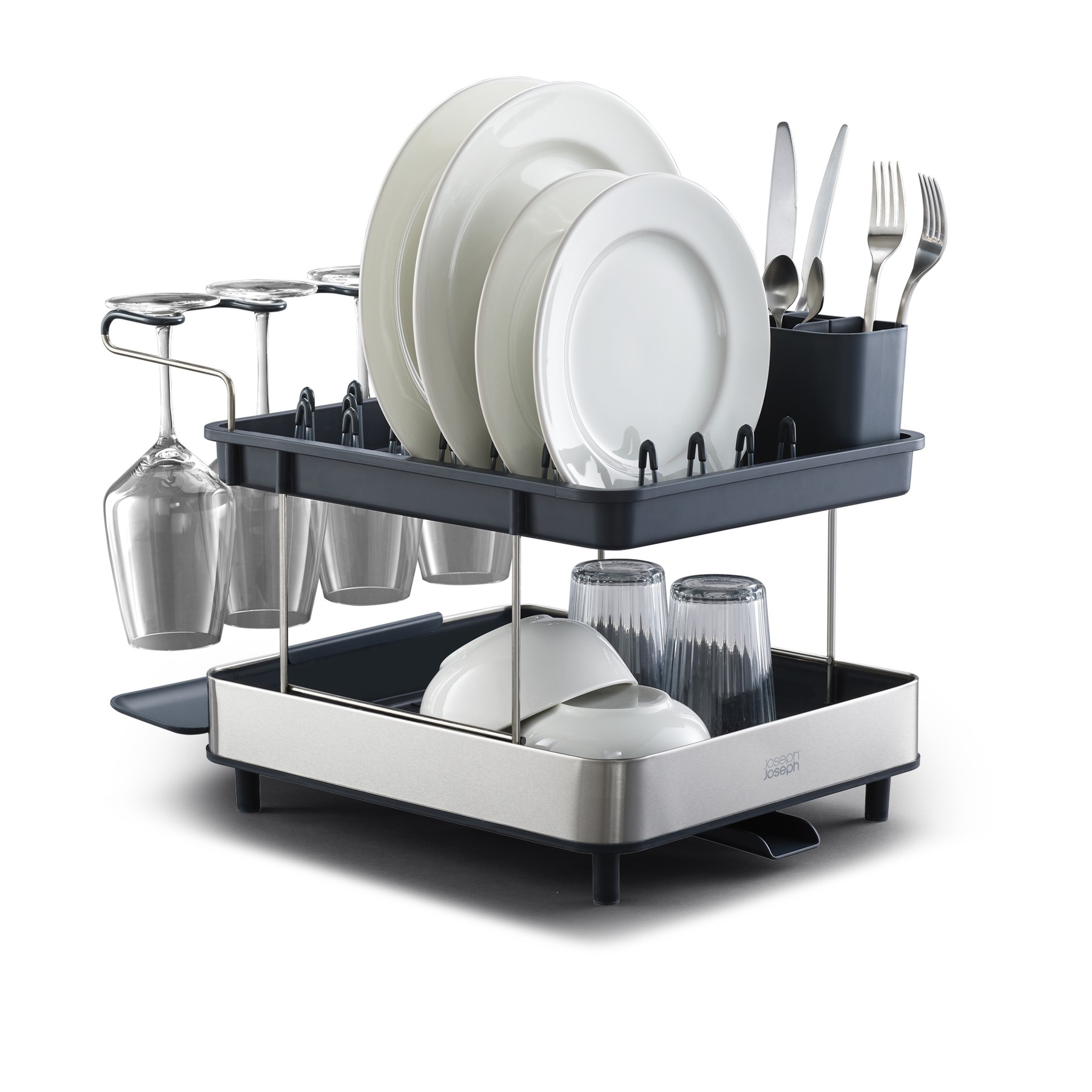 Egouttoir JOSEPH JOSEPH pour vaisselle a 2 etages